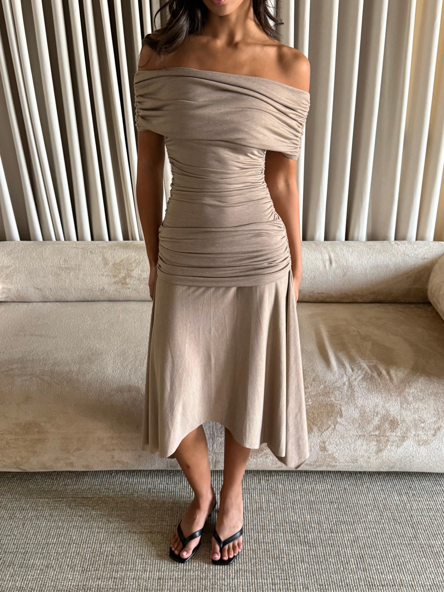 Liana in Taupe