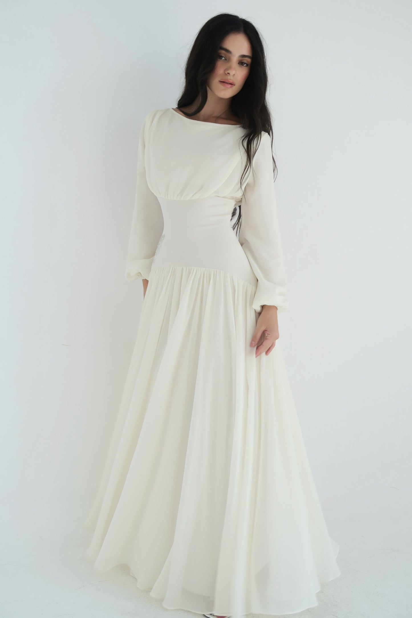 Maia cream (long sleeves)