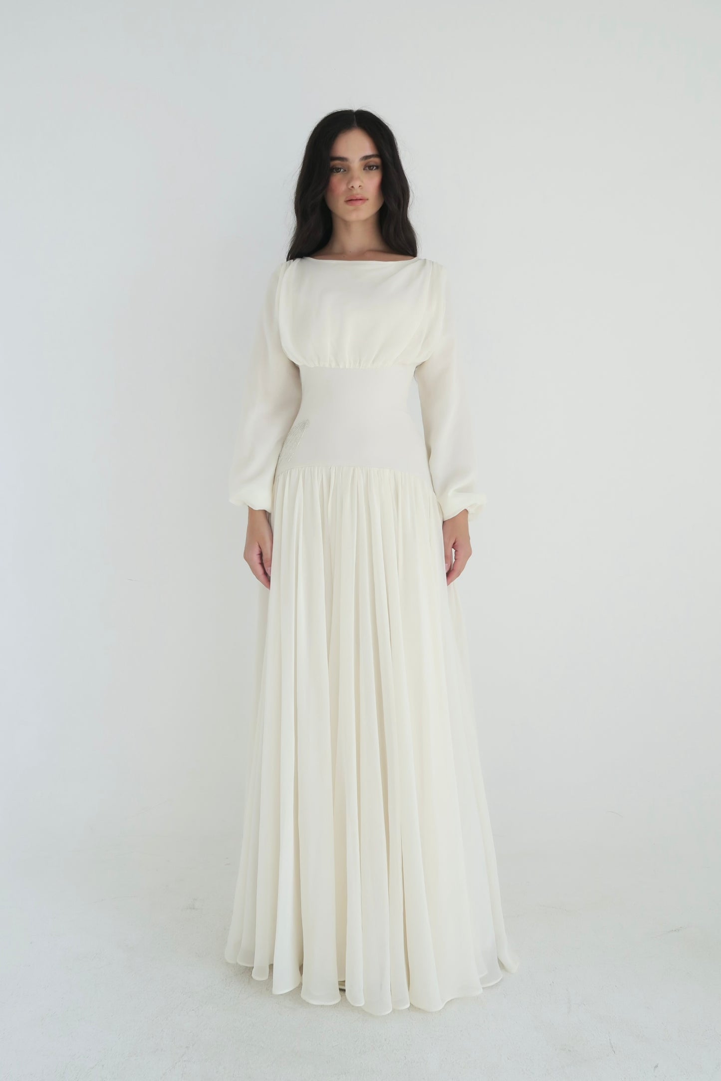 Maia cream (long sleeves)