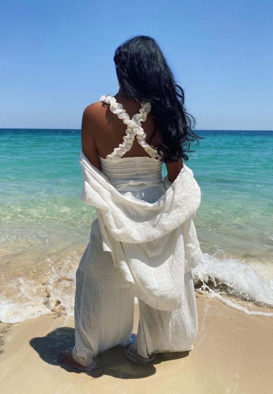 The Caia Set white