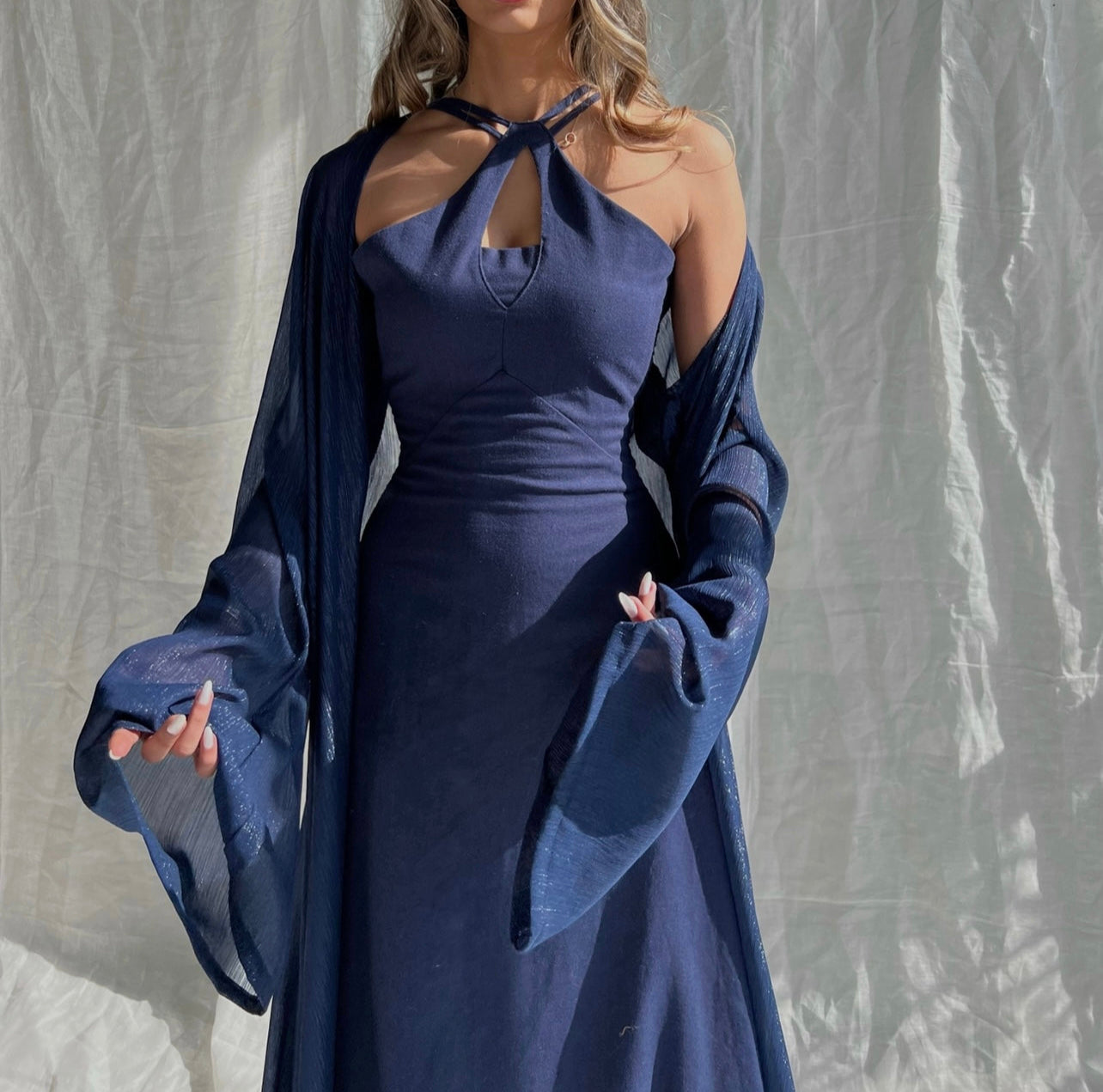 Midnight set in blush