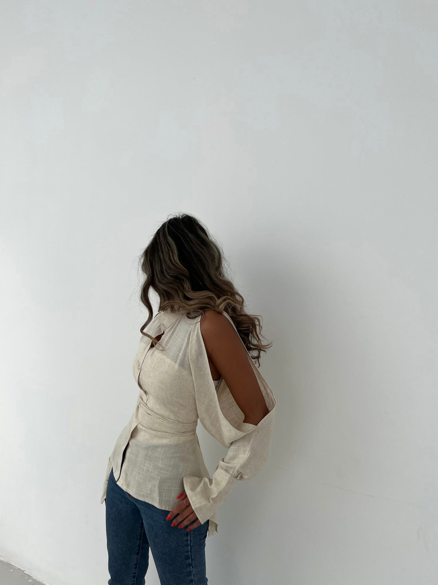 Open Sleeves Blouse
