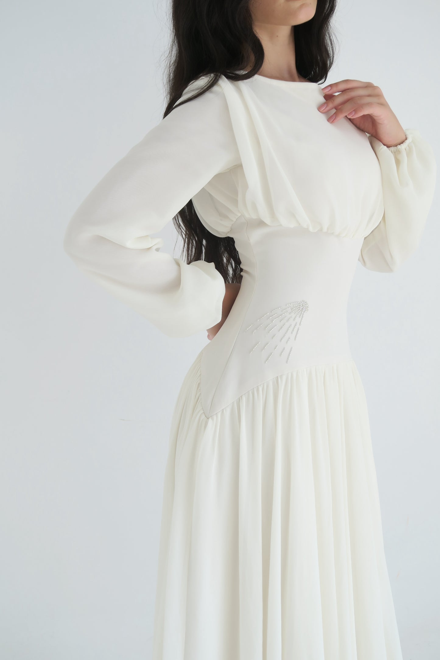 Maia cream (long sleeves)