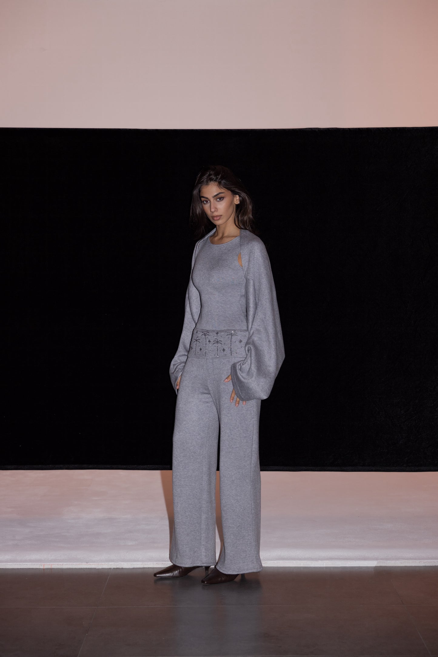 Raha in heather grey (ready)