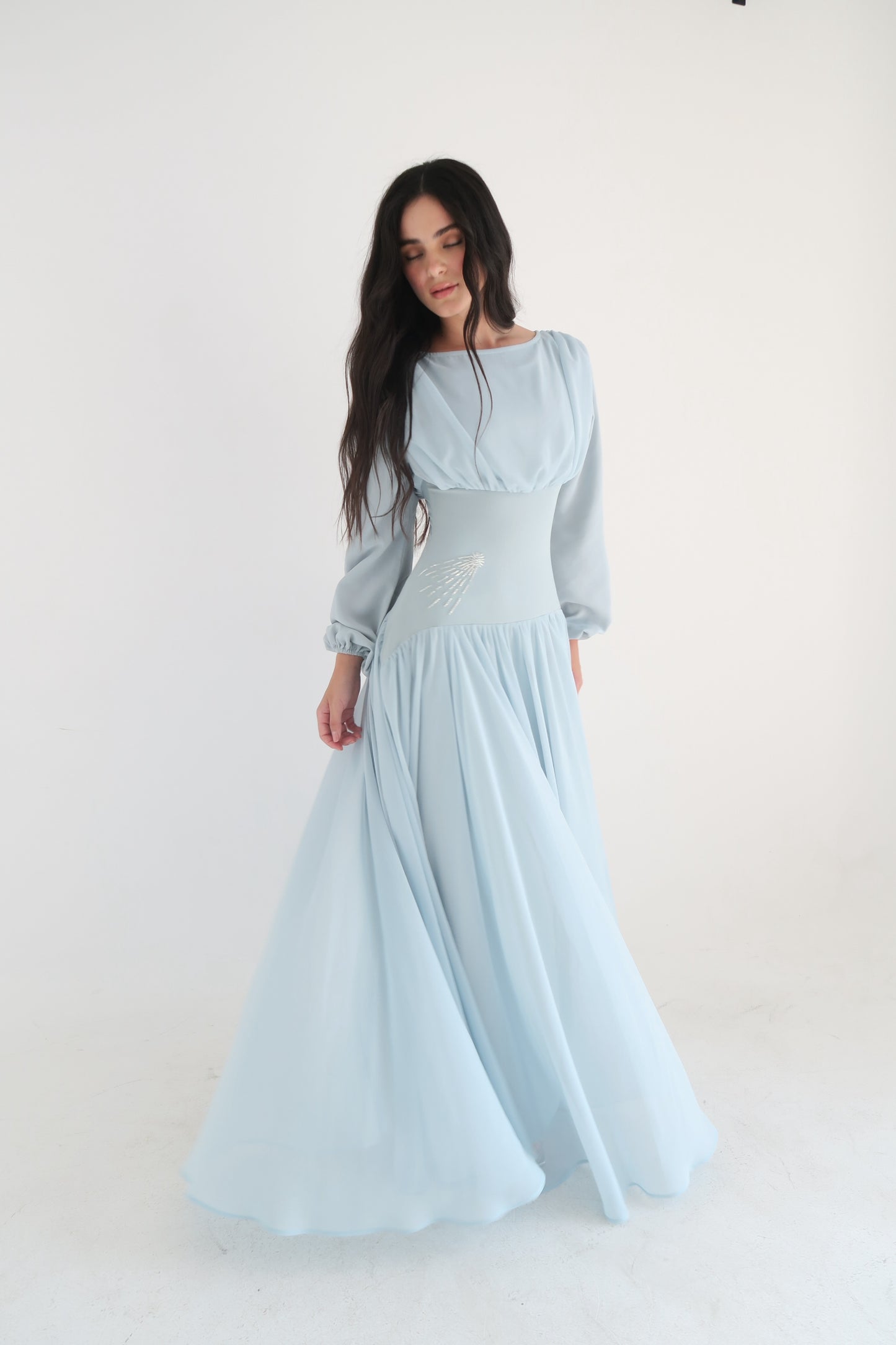 Maia baby blue (long sleeves)