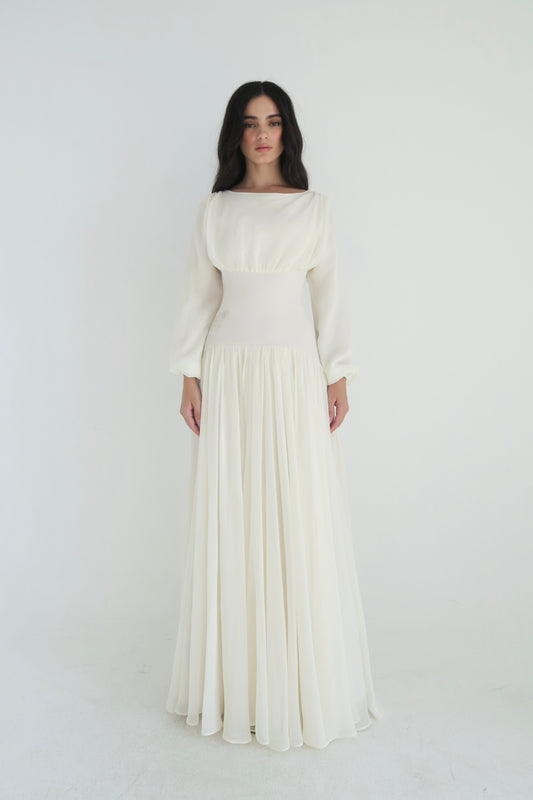 Maia cream (long sleeves)