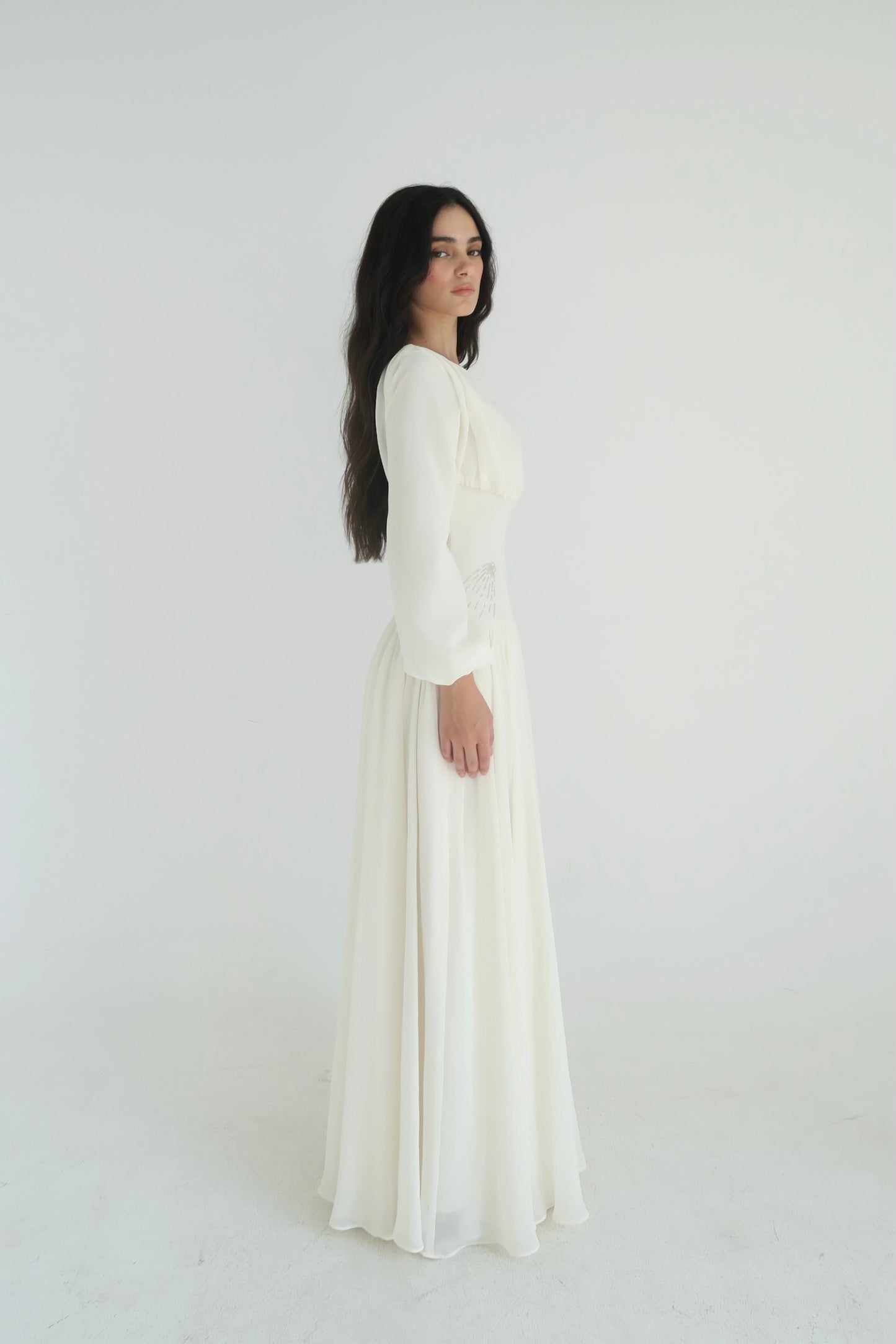 Maia cream (long sleeves)
