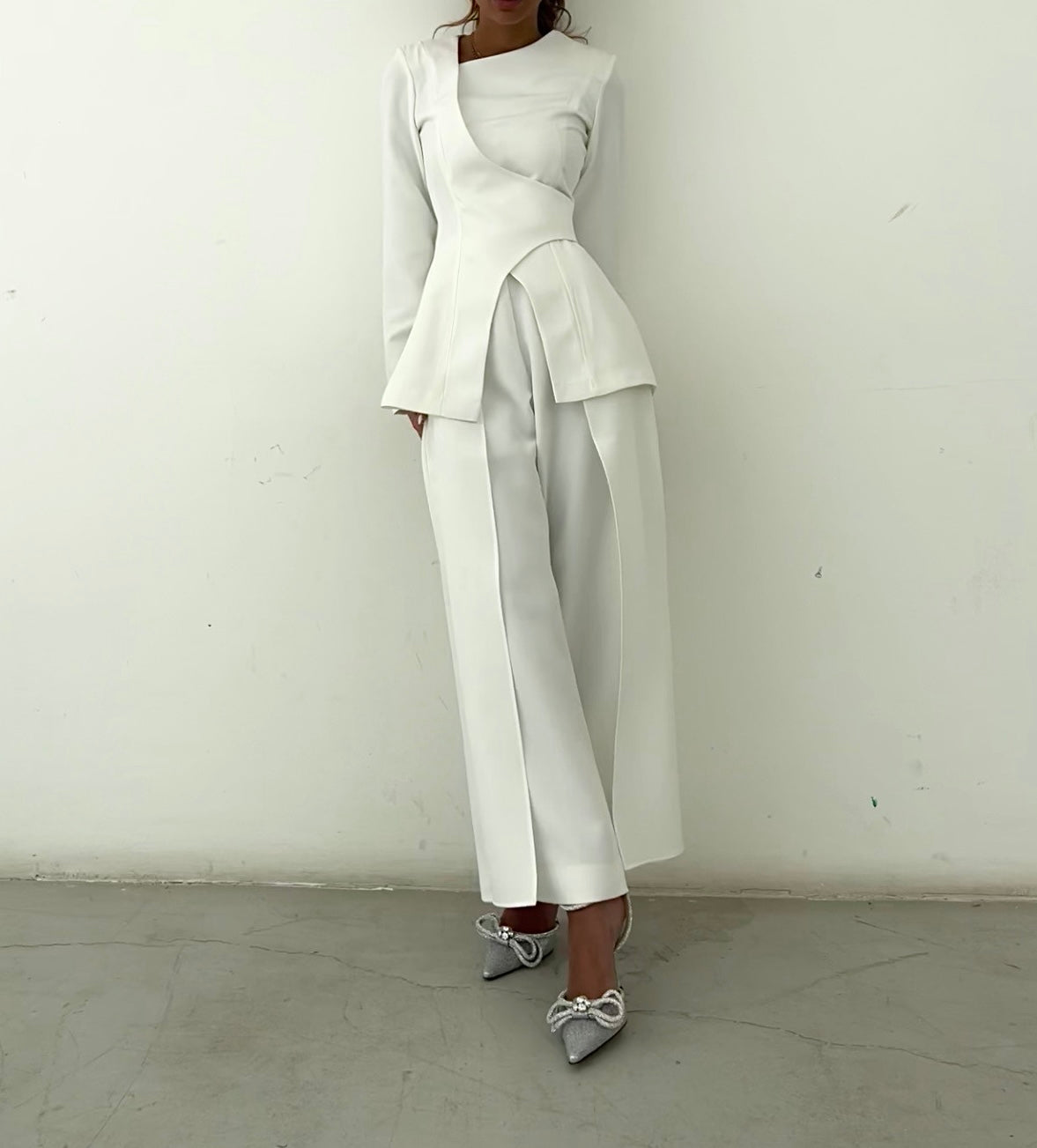 LOIS PANTS white