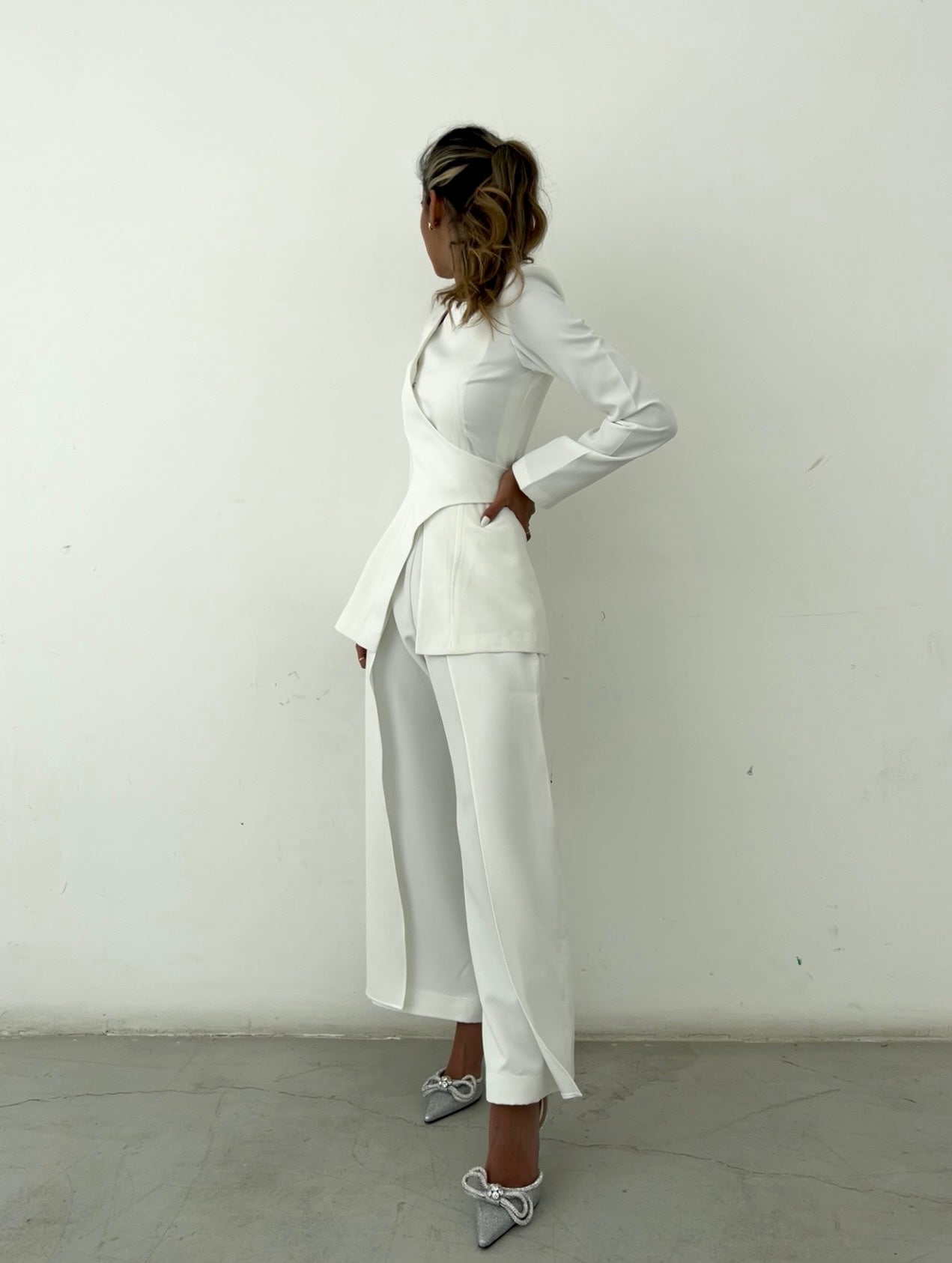 LOIS PANTS white