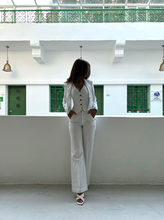 White Trio Set
