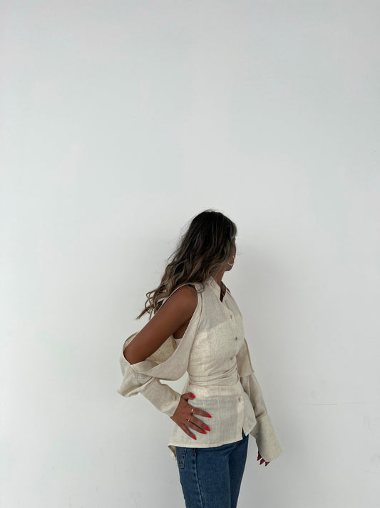 Open Sleeves Blouse
